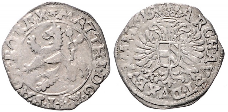 COINS MINTED IN BOHEMIA DURING THE REIGN OF MATTHIAS II (1608 - 1619)&nbsp;
Whi...
