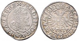 COINS MINTED IN BOHEMIA DURING THE REIGN OF FERDINAND II (1619 - 1637)&nbsp;
3 Kreuzer, 1630, 1,67g, Praha. Hal. 761&nbsp;

VF | VF