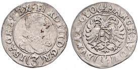 COINS MINTED IN BOHEMIA DURING THE REIGN OF FERDINAND II (1619 - 1637)&nbsp;
3 Kreuzer, 1630, 1,52g, Jáchymov. Hal. 844&nbsp;

VF | VF