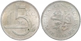 CZECHOSLOVAKIA&nbsp;
5 Korun, 1932, 7,02g, MCH CSR1-004&nbsp;

about UNC | about UNC
