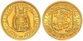 CZECHOSLOVAKIA&nbsp;
1 Ducat, 1923, 3,49g, MCH CSR1D-005&nbsp;

UNC | UNC