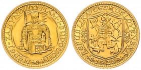 CZECHOSLOVAKIA&nbsp;
1 Ducat, 1928, 3,49g, MCH CSR1D-005&nbsp;

UNC | UNC