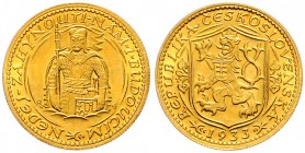 CZECHOSLOVAKIA&nbsp;
1 Ducat, 1933, 3,49g, MCH CSR1D-005&nbsp;

UNC | UNC