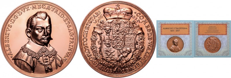 CZECHOSLOVAKIA, CZECH REPUBLIC&nbsp;
AE Medal A. von Wallenstein´ 300th Death A...