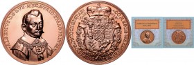 CZECHOSLOVAKIA, CZECH REPUBLIC&nbsp;
AE Medal A. von Wallenstein´ 300th Death Anniversary, No. 11 of a limited mintage of 19 pcs., 1631 / 2017, 670g,...