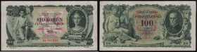 CZECHOSLOVAK REPUBLIK (1919 - 1939)&nbsp;
100 Korun, 1931, Série Za. Aurea 25 b 1&nbsp;

2