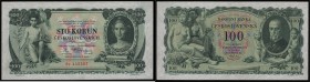 CZECHOSLOVAK REPUBLIK (1919 - 1939)&nbsp;
100 Korun, 1931, Série Sc. Aurea 25 b 2&nbsp;

0