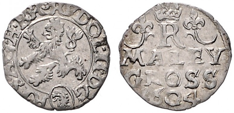 COINS MINTED IN BOHEMIA DURING THE REIGN OF RUDOLF II (1576 - 1612)&nbsp;
Small...