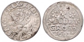 COINS MINTED IN BOHEMIA DURING THE REIGN OF RUDOLF II (1576 - 1612)&nbsp;
Small groschen, 1603, 0,95g, Jáchymov. Hal. 410&nbsp;

VF | VF