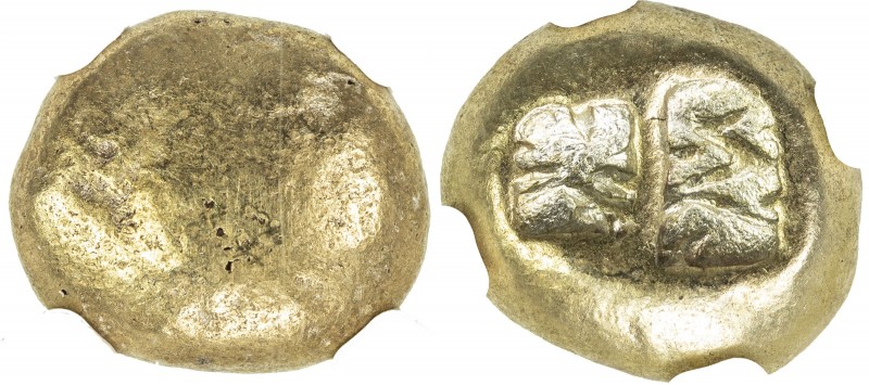 IONIA: EL trite (third-stater) (4.67g), uncertain mint, ca. 600-550 BC, SNG Kayh...