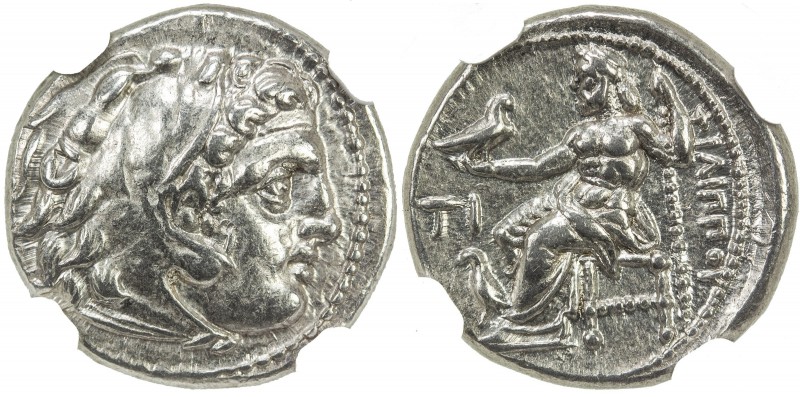 MACEDONIAN KINGDOM: Philip III Arrhidaios, 323-317 BC, AR drachm (4.26g), Sardes...