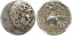 SELEUKID KINGDOM: Seleukos I Nikator, 312-281 BC, AR tetradrachm (17.22g), Seleukeia on the Tigris II mint, ca. 296/5 BC, CS-130.22b, ESM-63, laureate...