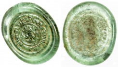 FATIMID: al-Mustansir, 1036-1094, glass jeton/weight (3.00g), ND, A-724, light green, VF to EF.

Estimate: USD 100 - 130