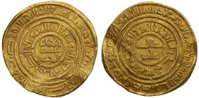 FATIMID: al-Hafiz, 1131-1149, AV dinar (4.09g), Misr, AH540, A-735.3, Nicol-2634, slightly crinkled, scarce date, VF, S. 

Estimate: USD 260 - 325