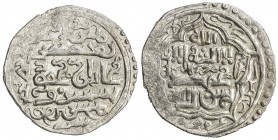 ILKHAN: Ghazan Mahmud, 1295-1304, AR double dirham (4.33g), Rustamdar, A-2172, the date is 7xx, with the day of the 10th of the month Muharram, probab...