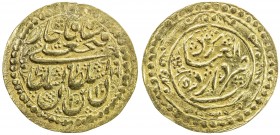 QAJAR: Fath 'Ali Shah, 1797-1834, AV toman (4.13g), "Yazd", ND, A-2865, type W, mid to late 19th century jeweler's copy, fine style, EF, R, ex Dabesta...