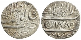 SIKH EMPIRE: AR rupee (11.13g), Lahore, VS[18]96, KM-67, VS1885 series, a lovely bold strike, lovely toning, EF to About Unc.

Estimate: USD 110 - 1...