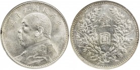 CHINA: Republic, AR dollar, year 9 (1920), Y-326.6, L&M-77, Yuan Shi Kai, lustrous, NGC graded MS62.

Estimate: USD 250 - 350