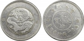 YUNNAN: Republic, AR 20 cents, ND (1911-5), Y-256a, L&M-423, 3 circles below pearl, lustrous, PCGS graded AU58.

Estimate: USD 120 - 150