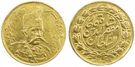 IRAN: Muzaffar al-Din Shah, 1896-1907, AV toman, Tehran, AH1318, KM-995, mount expertly removed, EF, ex Dabestani Collection. 

Estimate: USD 140 - ...
