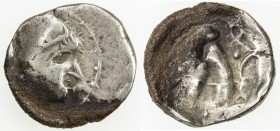 SOGDIANA: Anonymous, 2nd -1st centuries BC, AR hemidrachm (2.67g), Mitch-IGISC V, 666, issue of the Dahae of the East Caspian Lowlands, diademed Seleu...