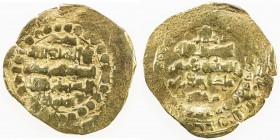 GHAZNAVID: Arslanshah, 1116-1117, AV dinar (3.18g) (Ghazna), DM, A-V1650, with circle of annulets around the field on both sides, VF, R. This auction ...