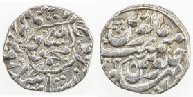 DURRANI: Mahmud Shah, AR rupee (11.26g), Bhakhar, AH1228, A-A3142, very different style than the normal issues of Mahmud of Bhakhar dated 1228, thus a...