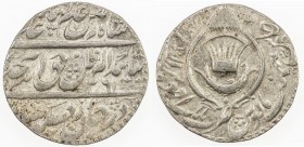 AWADH: Amjad Ali Shah, 1842-1847, AR rupee (11.13g), Lucknow, AH1261 year 3, KM-336, lovely bold strike, EF to About Unc.

Estimate: USD 100 - 130