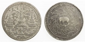 CHOPMARKED COINS: THAILAND: Rama IV, 1851-1868, AR baht, ND (1860), Y-11, with one large Chinese merchant chopmark on obverse at center, Fine, RR. Thi...