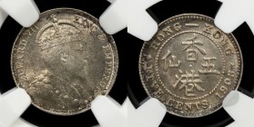 HONG KONG: Edward VII, 1901-1910, AR 5 cents, 1903, KM-12, NGC graded MS63.

Estimate: USD 30 - 50