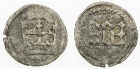 GÖRLITZ: Sigismund I of Bohemia, 1411-1437, AR heller (0.28g), ND, Saurma-207, "GOR" monogram // crown, VF.

Estimate: USD 70 - 100
