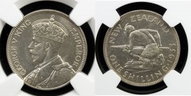 NEW ZEALAND: George V, 1910-1936, AR shilling, 1933, KM-3, a lovely example for type! NGC graded MS63.

Estimate: USD 75 - 100