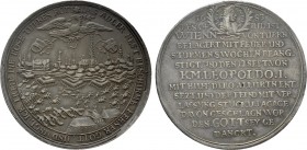 RÖMISCH-DEUTSCHES REICH. Habsburg. Leopold I (1657-1705). Auf die Entsetzung von Wien. Silbermedaille (1683)