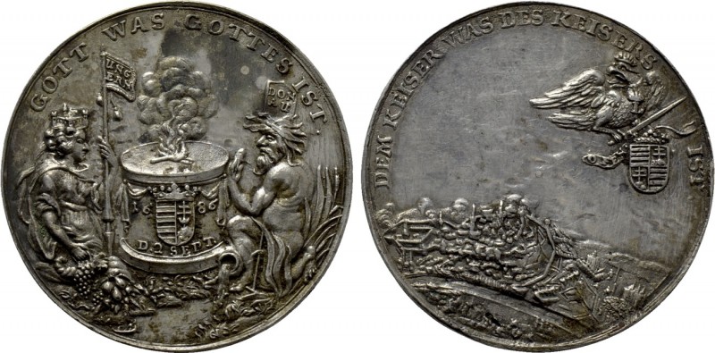 RÖMISCH-DEUTSCHES REICH. Habsburg. Leopold I (1657-1705). Auf die Einnahme von O...