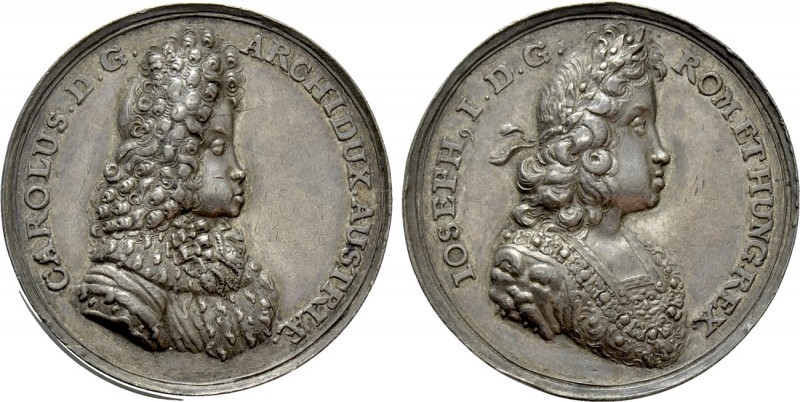 RÖMISCH-DEUTSCHES REICH. Habsburg. Joseph I (1705-1711). Auf die Söhne Kaiser Le...