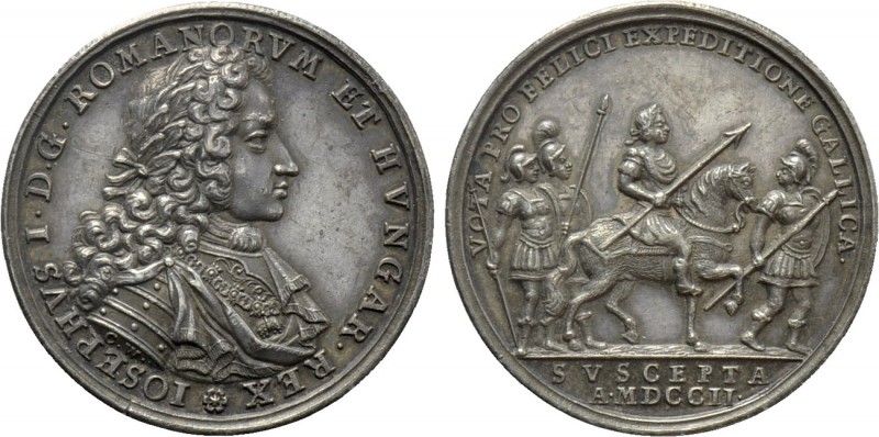 RÖMISCH-DEUTSCHES REICH. Habsburg. Joseph I (1705-1711). Auf den glücklichen Fel...