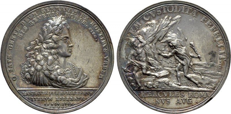 RÖMISCH-DEUTSCHES REICH. Habsburg. Joseph I (1705-1711). Auf die zweite Eroberun...