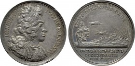 RÖMISCH-DEUTSCHES REICH. Habsburg. Joseph I (1705-1711). Auf den Tod des Kaisers. Silbermedaille (1711)