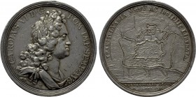 RÖMISCH-DEUTSCHES REICH. Habsburg. Karl VI (1711-1740). Auf die Eroberung von Temesvar / Timișoara. Silbermedaille (1716) von Vestner