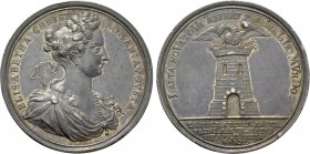 RÖMISCH-DEUTSCHES REICH. Habsburg. Karl VI (1711-1740). Auf die Geburt Erzherzog Leopolds. Silbermedaille (1716) von M. Brunner