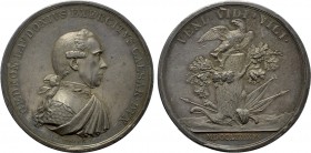 RÖMISCH-DEUTSCHES REICH. Habsburg. Joseph II (1765-1790). Auf die Eroberung von Belgrad. Silbermedaille (1789) von I. Vinazer