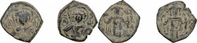 John III Ducas (1222-1254). Lot of two (2) Tetartera. Magnesia mint. Sear 2116. AE. VF.
