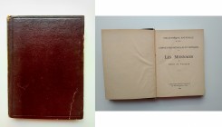 Bibliothèque Nationale. Guide du Visiteur, Cabinet des Médailles et Antiques. 159 pages (with additional 32 tables).Paris 1929. VF.