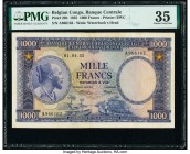 Belgian Congo Banque Centrale du Congo Belge 1000 Francs 1.4.1955 Pick 29b PMG Choice Very Fine 35. Rust

HID09801242017

© 2020 Heritage Auctions | A...