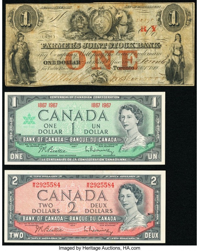 Canada Group Lot of 3 Examples Fine-Crisp Uncirculated. 

HID09801242017

© 2020...