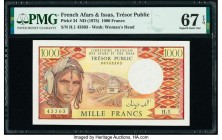 French Afars & Issas Tresor Public 1000 Francs ND (1975) Pick 34 PMG Superb Gem Unc 67 EPQ. 

HID09801242017

© 2020 Heritage Auctions | All Rights Re...