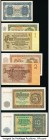 Germany Group Lot of 14 Examples Very Fine-Crisp Uncirculated. Pinhole on 1 Rentenmark. Possible trimming is evident. 

HID09801242017

© 2020 Heritag...
