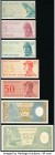 Indonesia Group Lot of 11 Examples About Uncirculated-Crisp Uncirculated. Small rust spot on 1 Sen example. Possible trimming is evident. 

HID0980124...