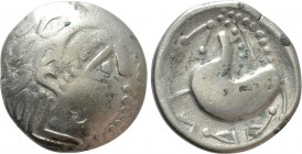 EASTERN EUROPE. Imitations of Philip II of Macedon (2nd century BC). "Tetradrachm." Mint in the northern Carpathian region. "Schnabelpferd" type