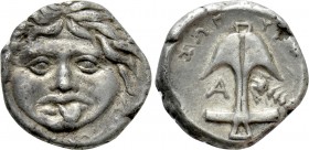 THRACE. Apollonia Pontika. Drachm (Circa 350 BC). Zopyros, magistrate